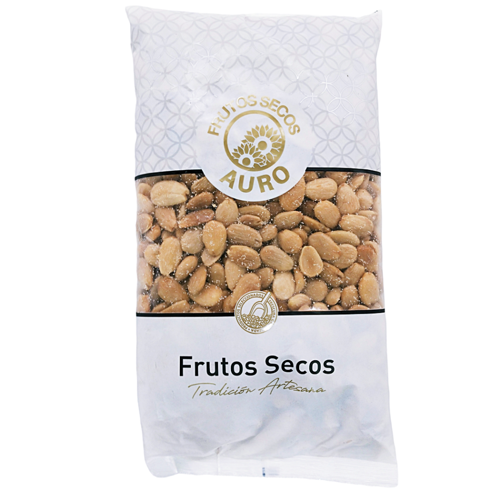 Auro Almendra comuna repelada frita 1kg. - Imagen 3