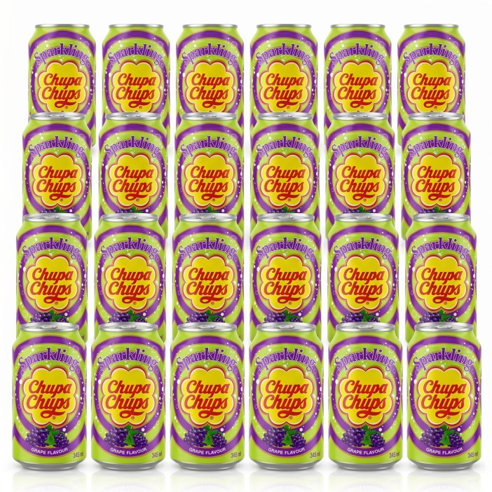 Bebida Chupa Chups Sparkling UVA 345ml. x 24u. - Imagen 3