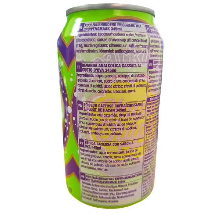 Bebida Chupa Chups Sparkling UVA 345ml. x 24u. - Imagen 4