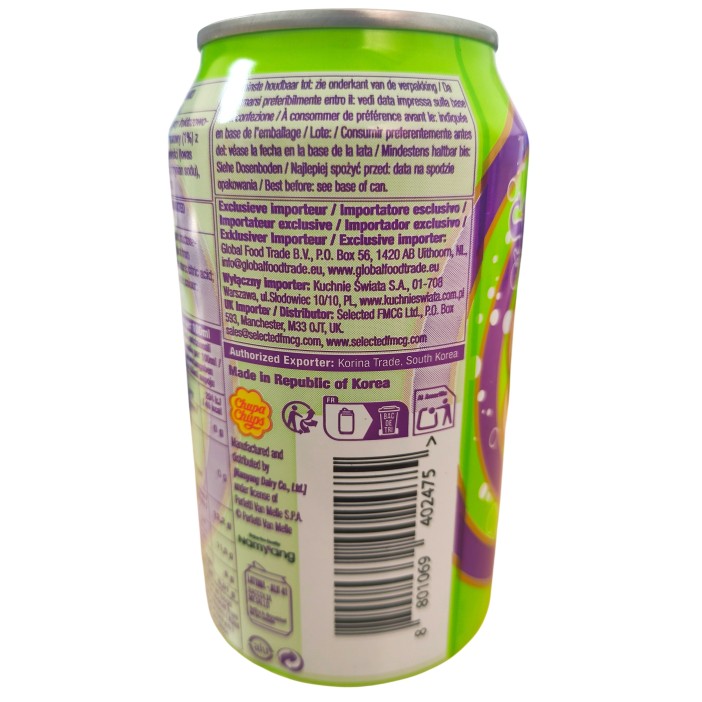 Bebida Chupa Chups Sparkling UVA 345ml. x 24u. - Imagen 5