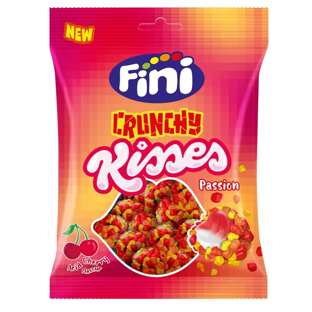 Bolsita Fini PASSION Crunchy Kisses 75gr x 12 unidades - Imagen 5