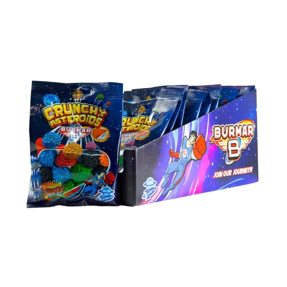 Burmar Crunchy Asteroides Surtidos bolsita 100gr. x 14u. - Imagen 3