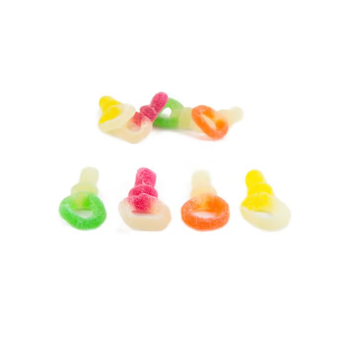 Caramelos de goma Burmar Chupetes surtidos azúcar 250u.