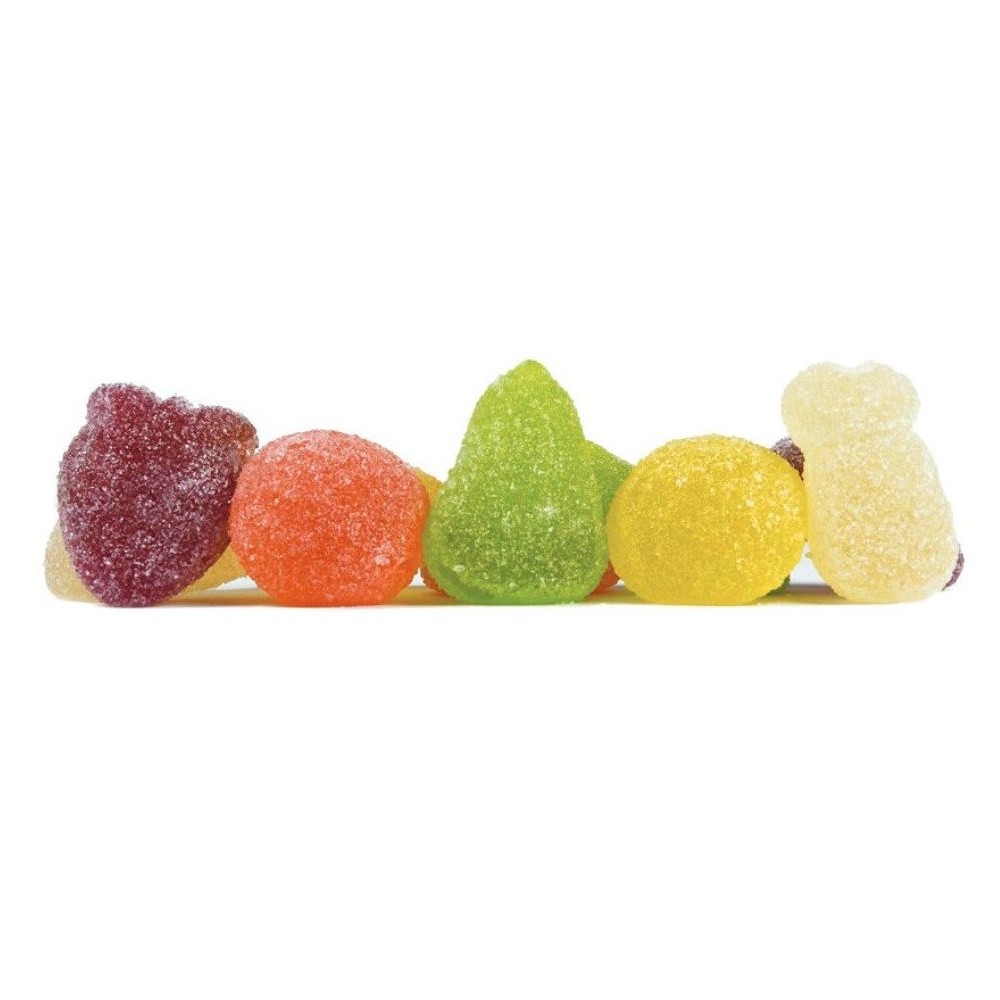Caramelos de goma Burmar Fruta vegana surtida azúcar 1kg. - Imagen 4
