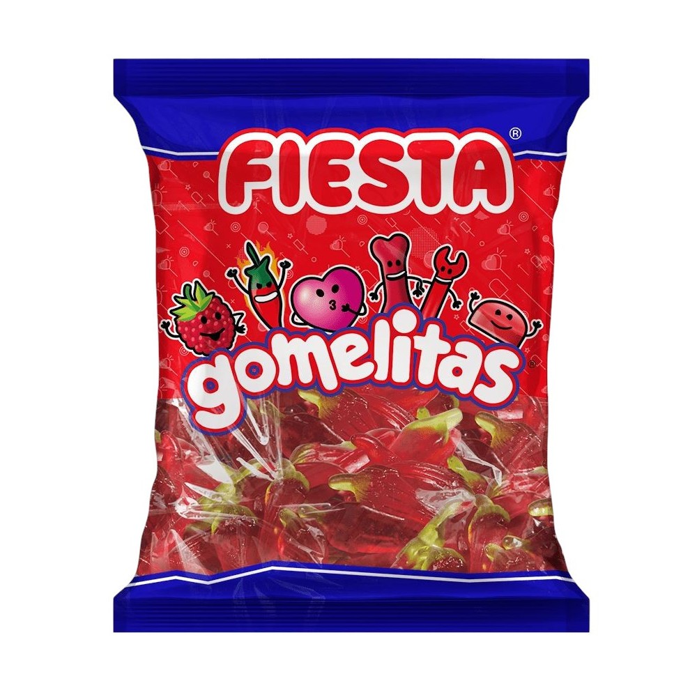 Caramelos de goma Fiesta Guindillas Picantes bolsa 87u. - Imagen 3