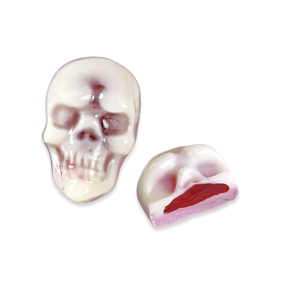 Caramelos de goma Fini bolsa Calaveras rellenas 250u. - Imagen 2