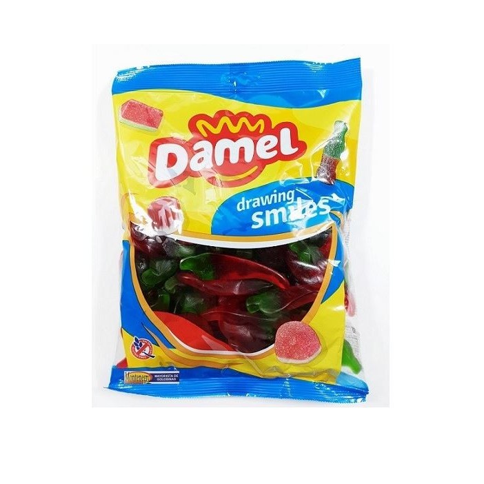 Caramelos de goma Damel Guindillas grandes picantes 1kg. - Imagen 2