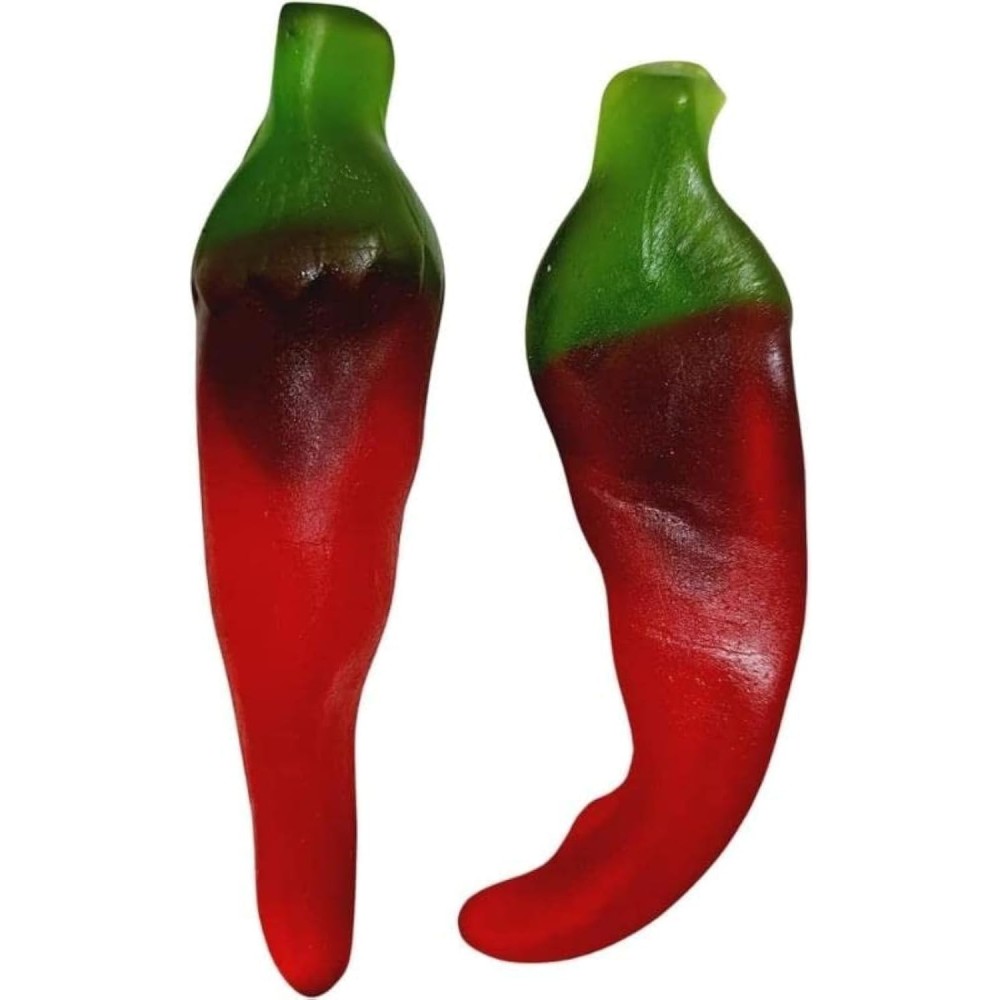 Caramelos de goma Damel Guindillas grandes picantes 1kg. - Imagen 3