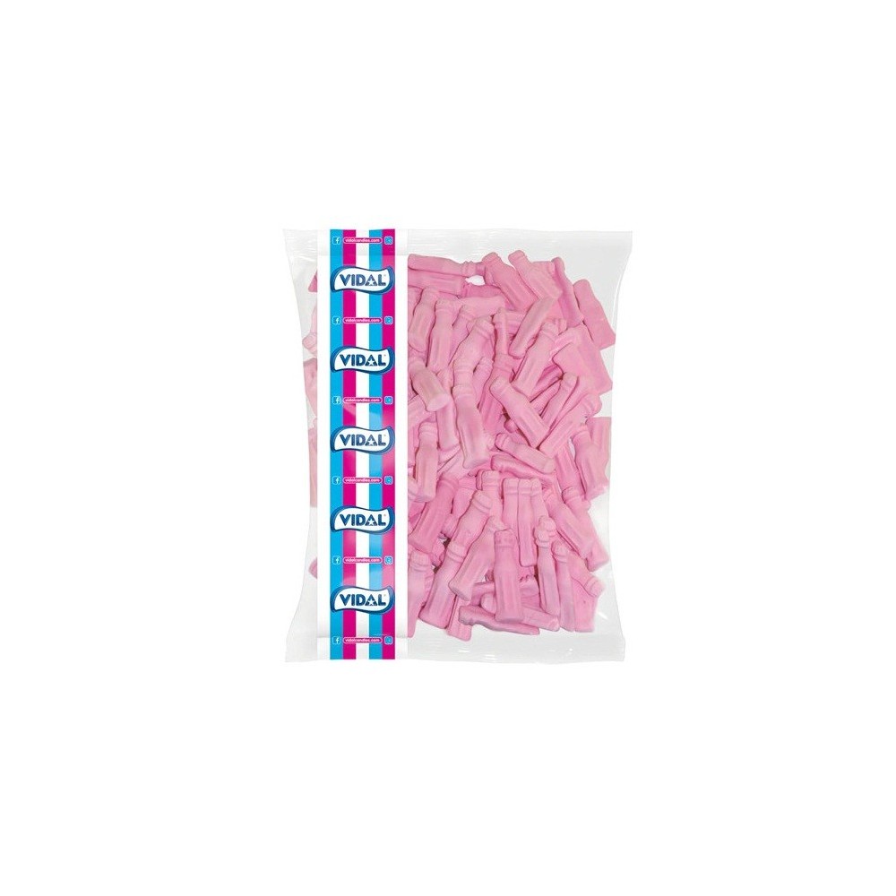 Caramelos de goma Vidal Batidos Fresa FOAM bolsa 250u. - Imagen 3