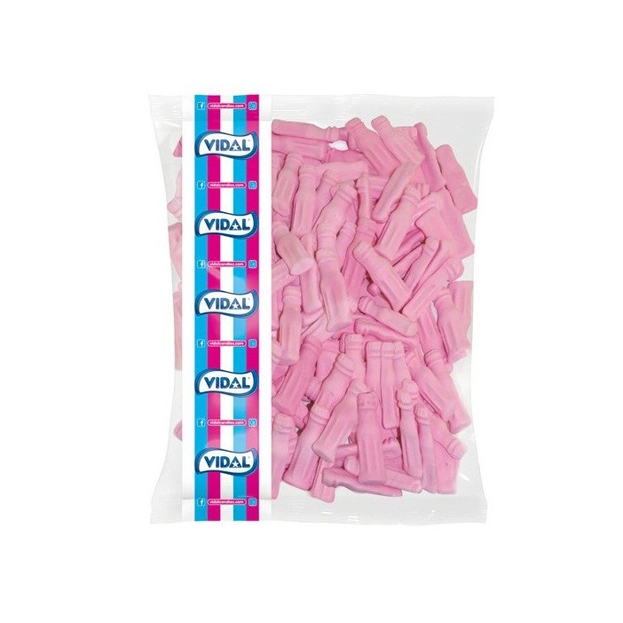 Caramelos de goma Vidal Batidos Fresa FOAM bolsa 250u.