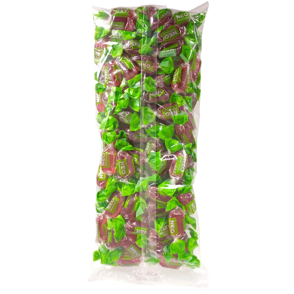 Caramelos NEO Botanica sin azúcar sabor Frutas del Bosque bolsa 1kg. - Imagen 7