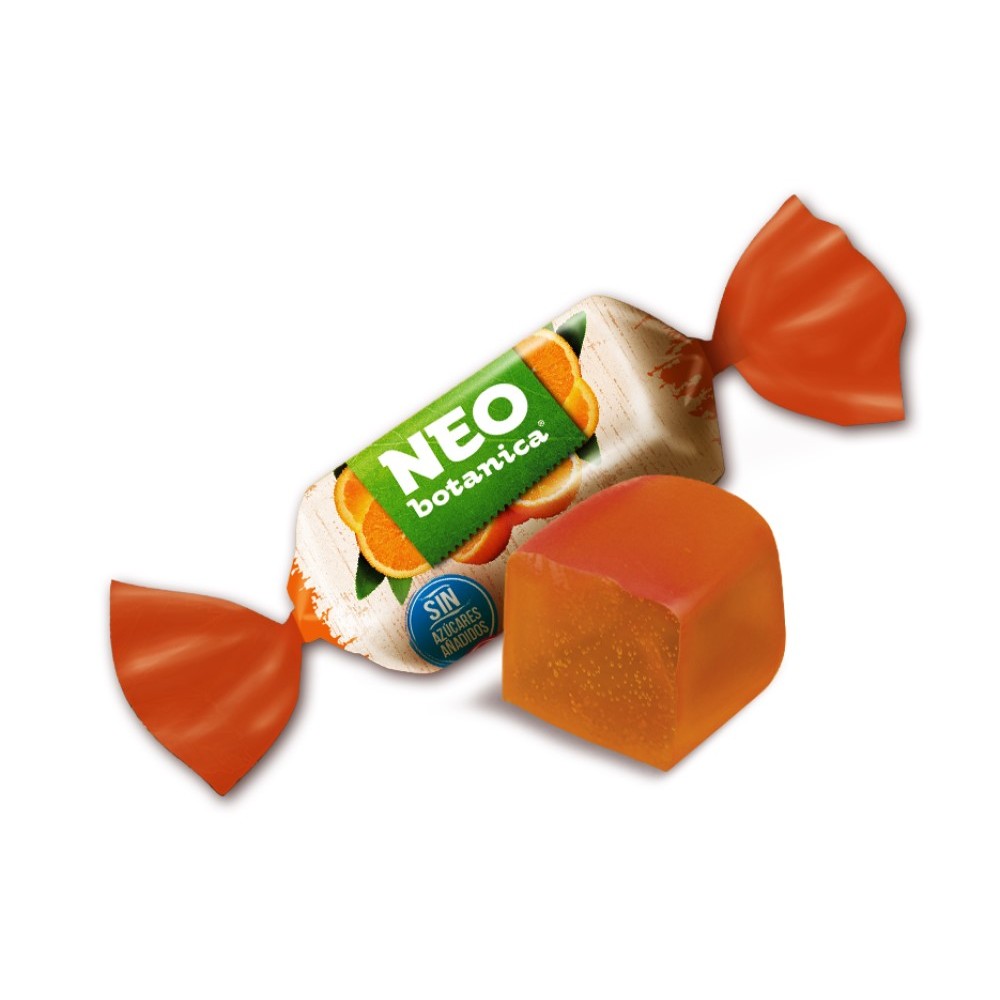 Caramelos NEO Botanica sin azúcar sabor Naranja 72gr. - Imagen 5