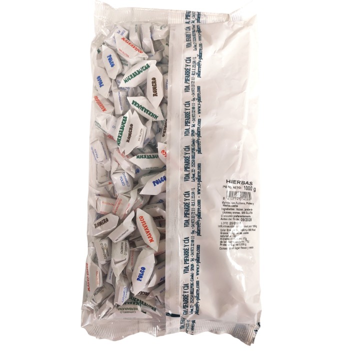 Pifarré Caramelos sabor hierbas bolsa de 1 kg. - Imagen 3