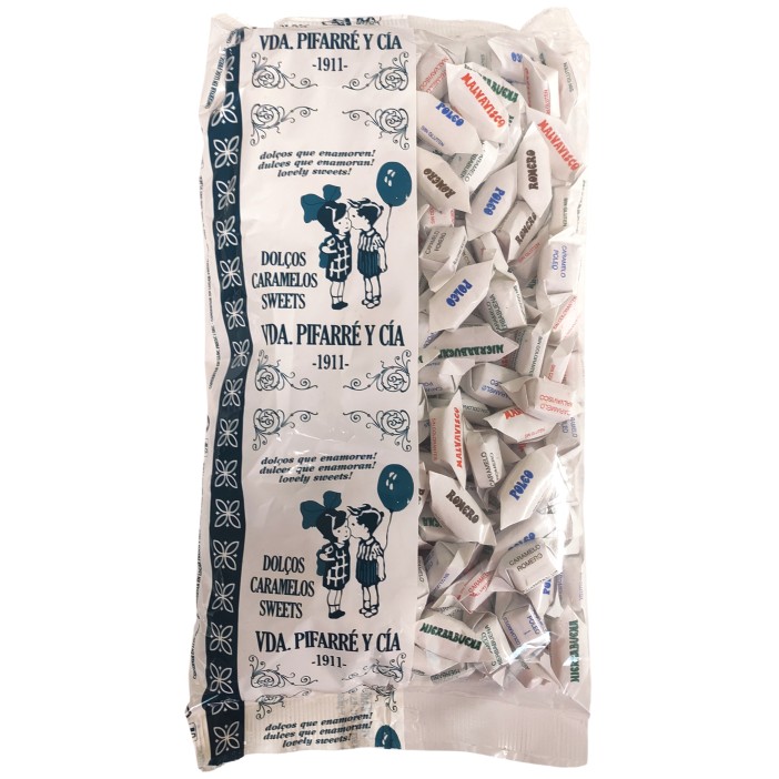 Pifarré Caramelos sabor hierbas bolsa de 1 kg.