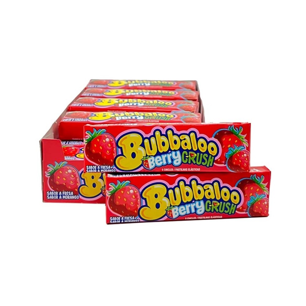 Chicles bubbaloo Berry Crush 37gr x 18u. - Imagen 4