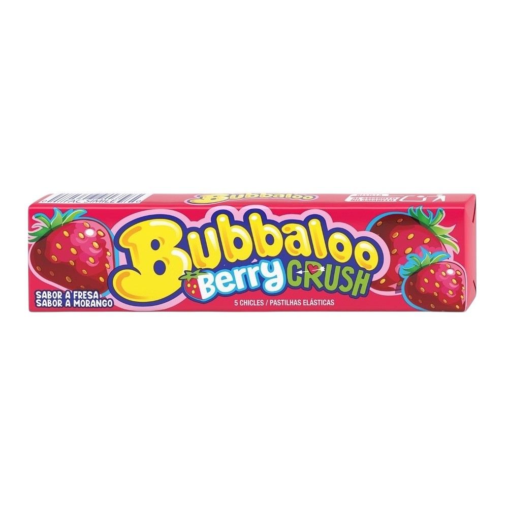Chicles bubbaloo Berry Crush 37gr x 18u. - Imagen 5