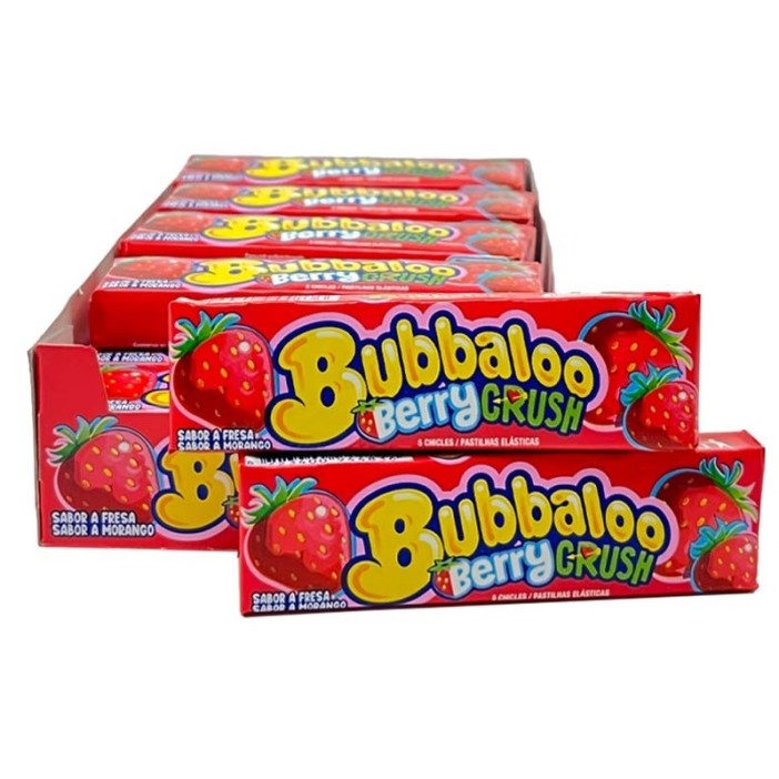 Chicles bubbaloo Berry Crush 37gr x 18u.