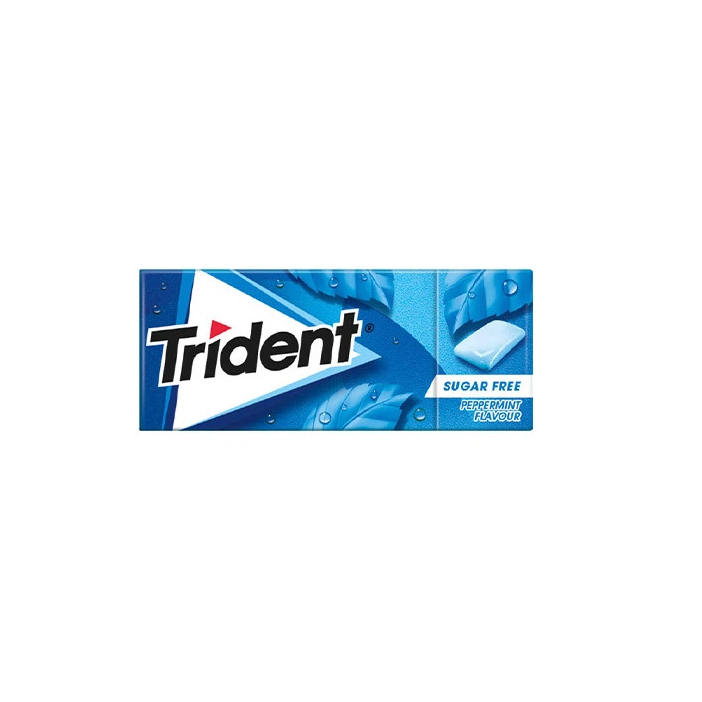 Chicles trident formato gragea sabor menta. 24u. - Imagen 2