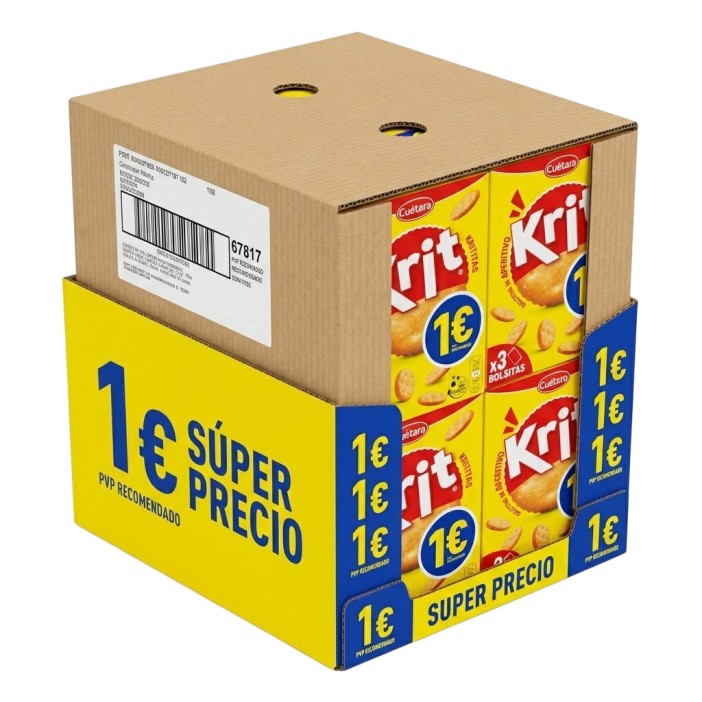 Cuetara Mini Krit Krititas 1€ 90gr. x 12u. - Imagen 3
