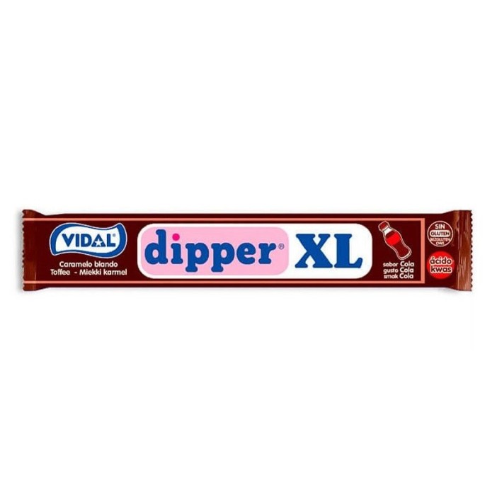 Vidal Dipper XL Caramelo masticable sabor a COLA 100u. - Imagen 2