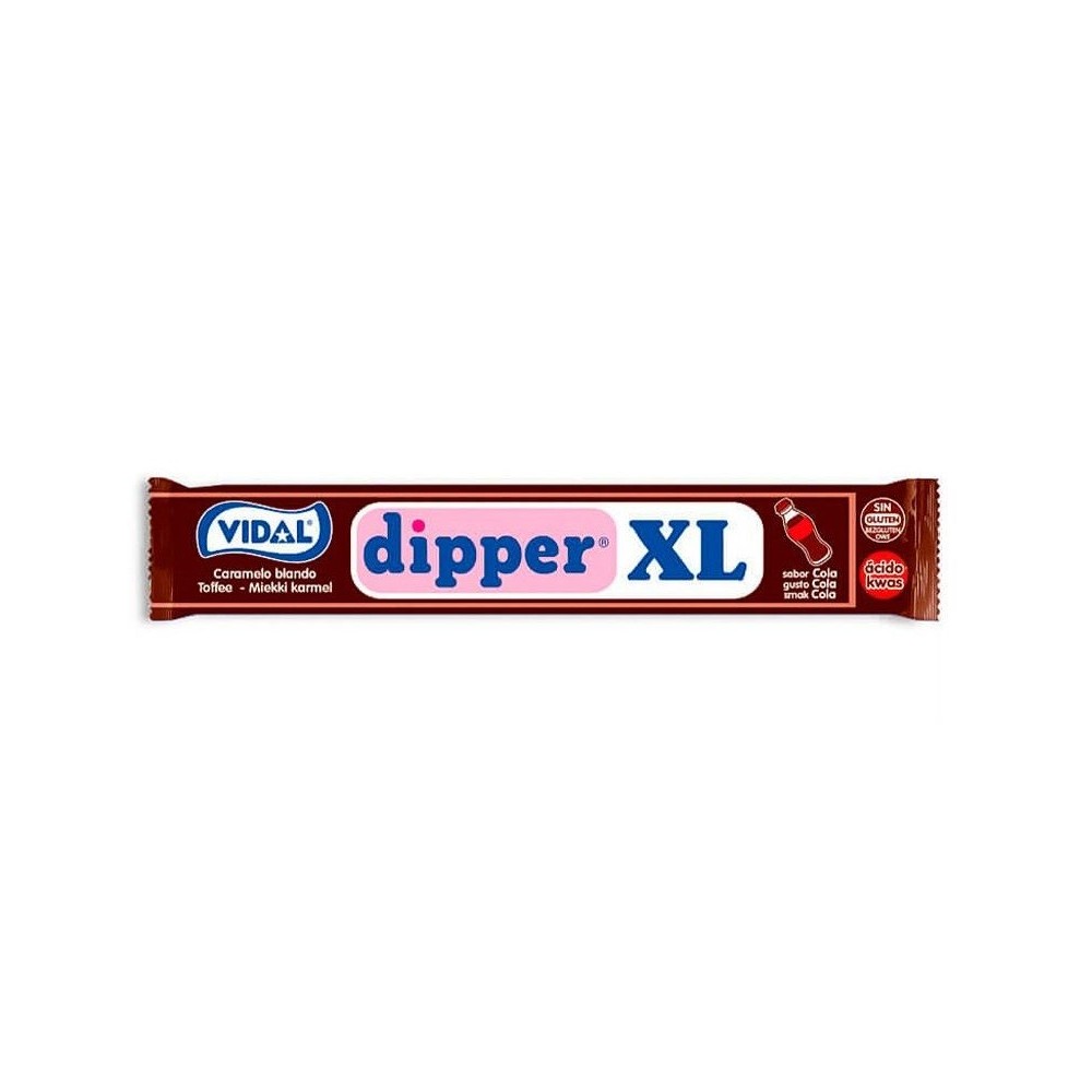 Vidal Dipper XL Caramelo masticable sabor a COLA 100u. - Imagen 6