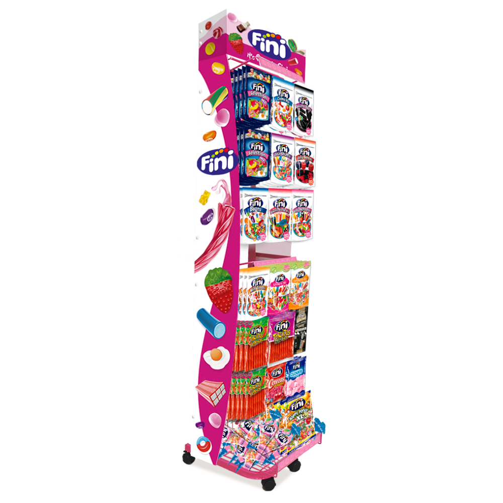 Expositor 18 Ganchos + 18 cajas con 12 bolsas de 90gr. - Imagen 2