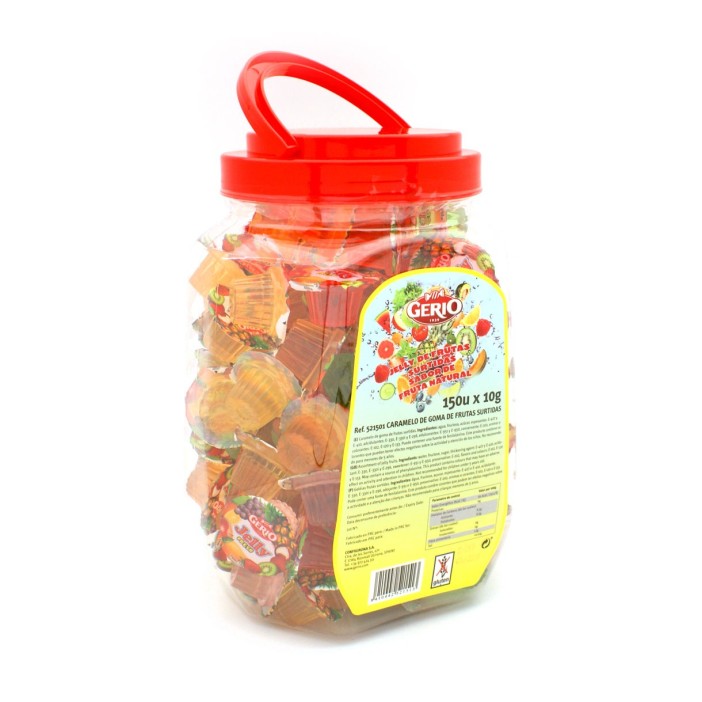 Gelatina en tarrinas con sabores surtidos de frutas 160u. - Imagen 4