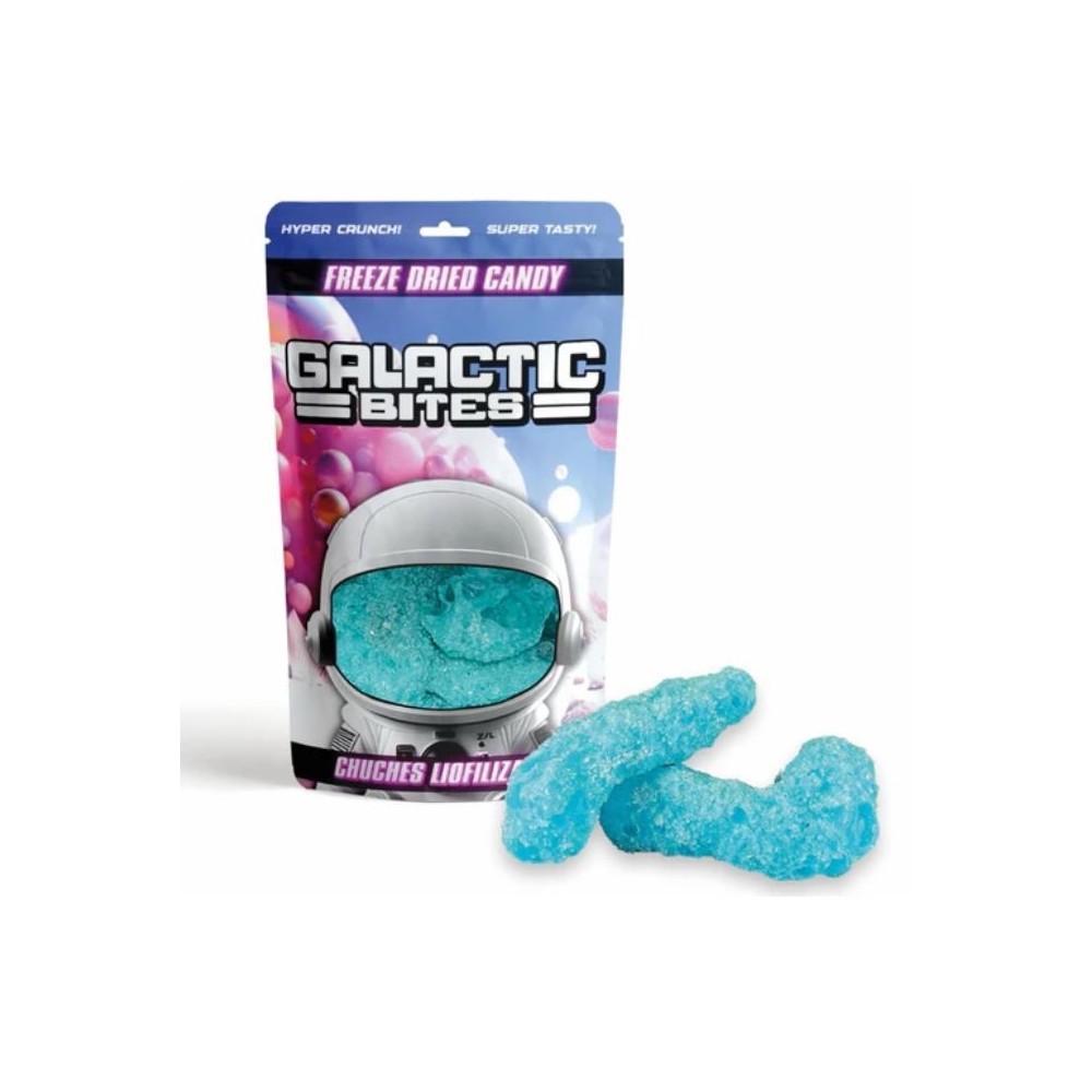 Golosinas Liofilizadas Llaves Ácidas AZULES 35gr. - Imagen 4