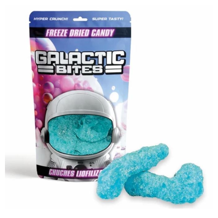 Golosinas Liofilizadas Llaves Ácidas AZULES 35gr.