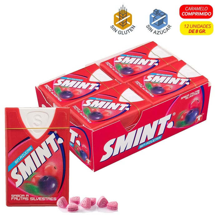 Smint Frutas Silvestres de 12u.